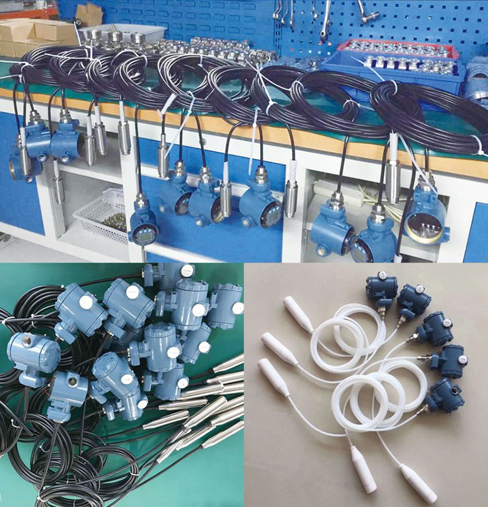 電容式液位變送器產(chǎn)品實物圖